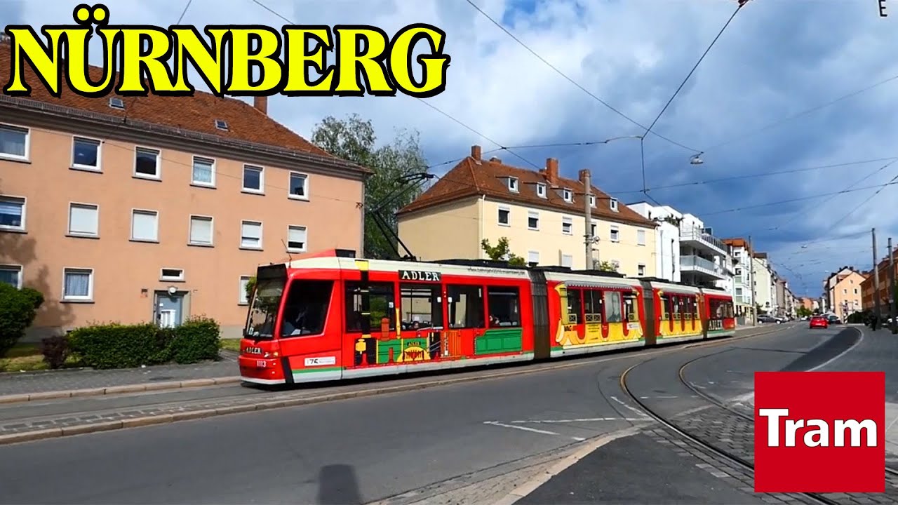 Stra&szlig;enbahn N&uuml;rnberg 🇩🇪 &bull; Die Wendeschleife 