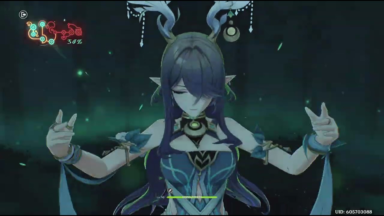 Genshin Impact Luna 4 Archon quest!!
