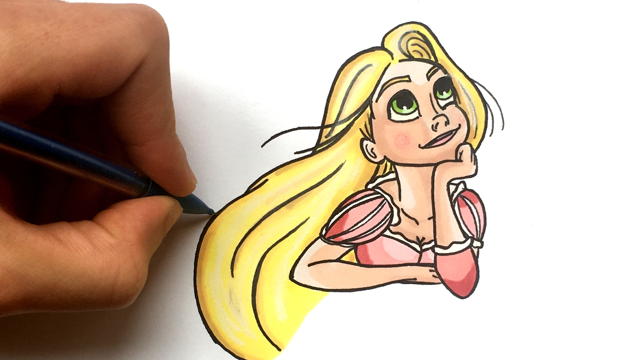 Dessin de Raiponce (Disney)