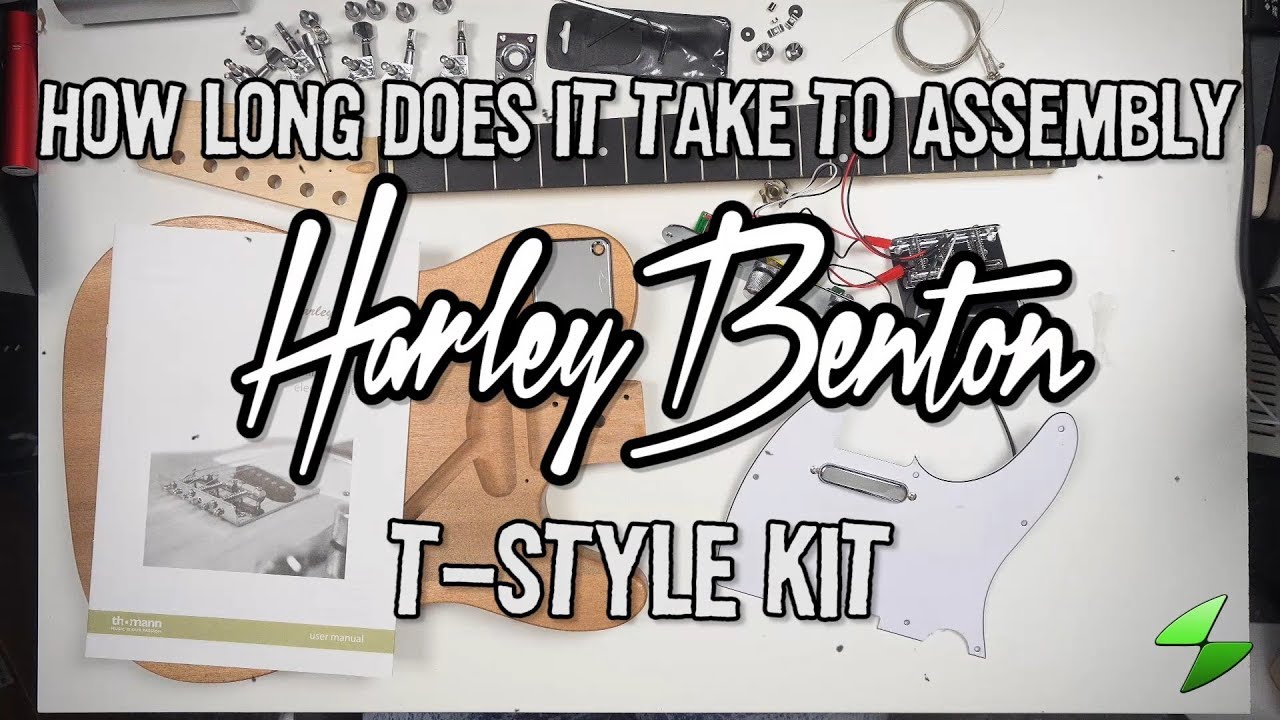 Сколько времени занимает сборка комплекта Harley Benton T-Style?