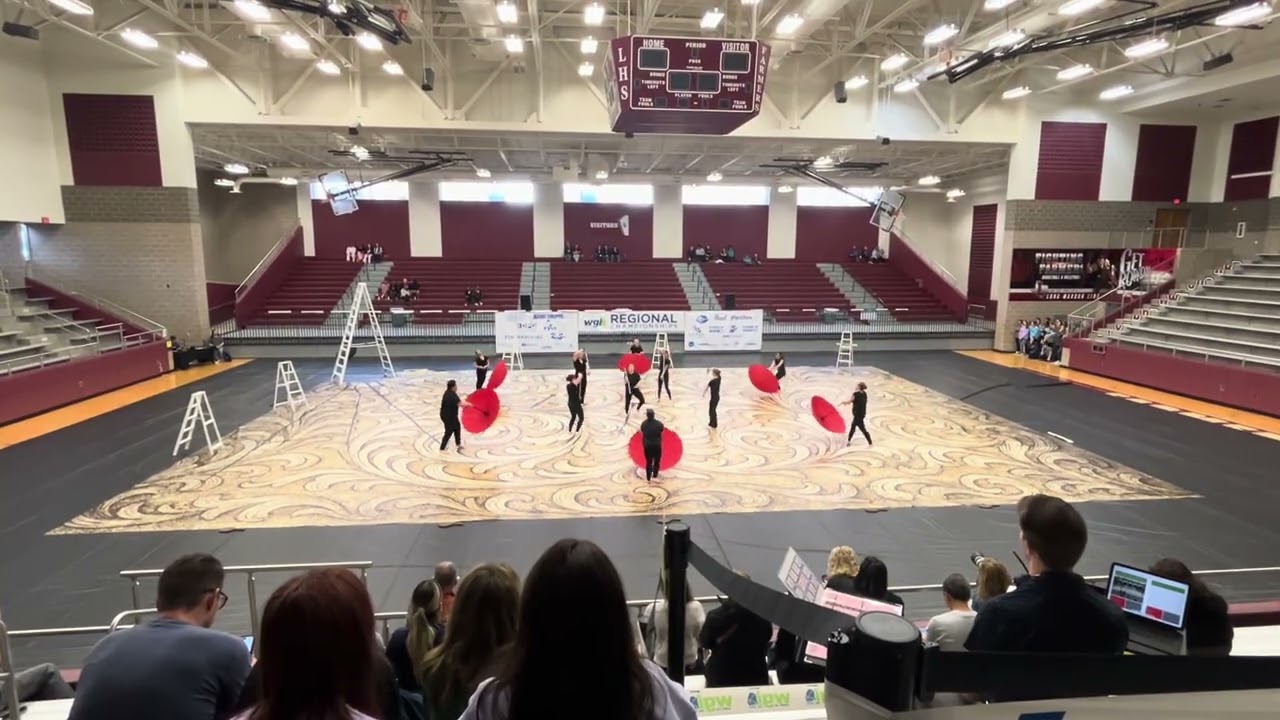 Burleson Centennial HS Winterguard 2026 “Superstitious” @ Lewisville HS, WGI Regional 2/7