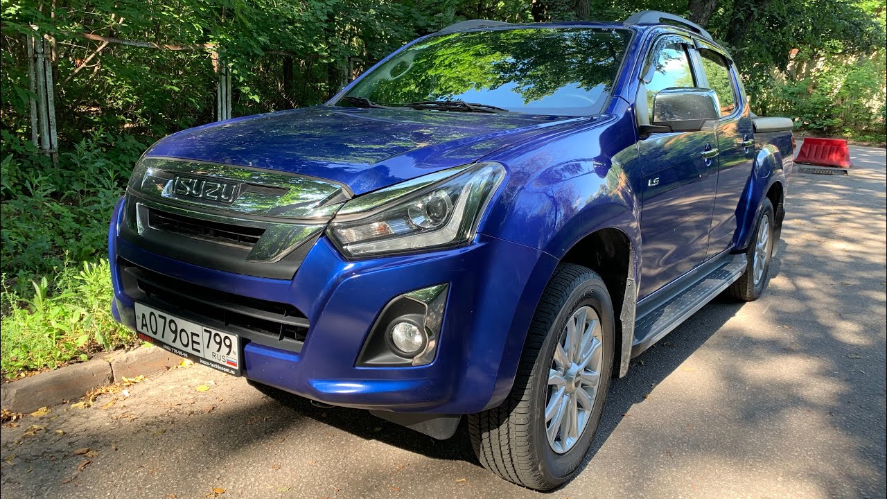 Isuzu D-max - POV test drive. City / highway driving 420 kg load