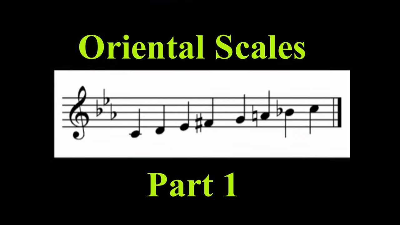 Arabic Oriental Scales lessons Part 1 (No Quarter Tones) - Ahmad Al-Jawadi