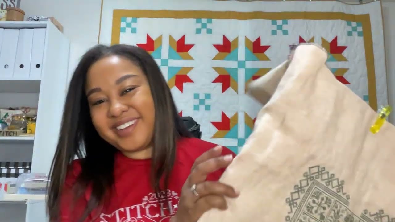 Flosstube 25-Stitching Update & StitchCon Recap