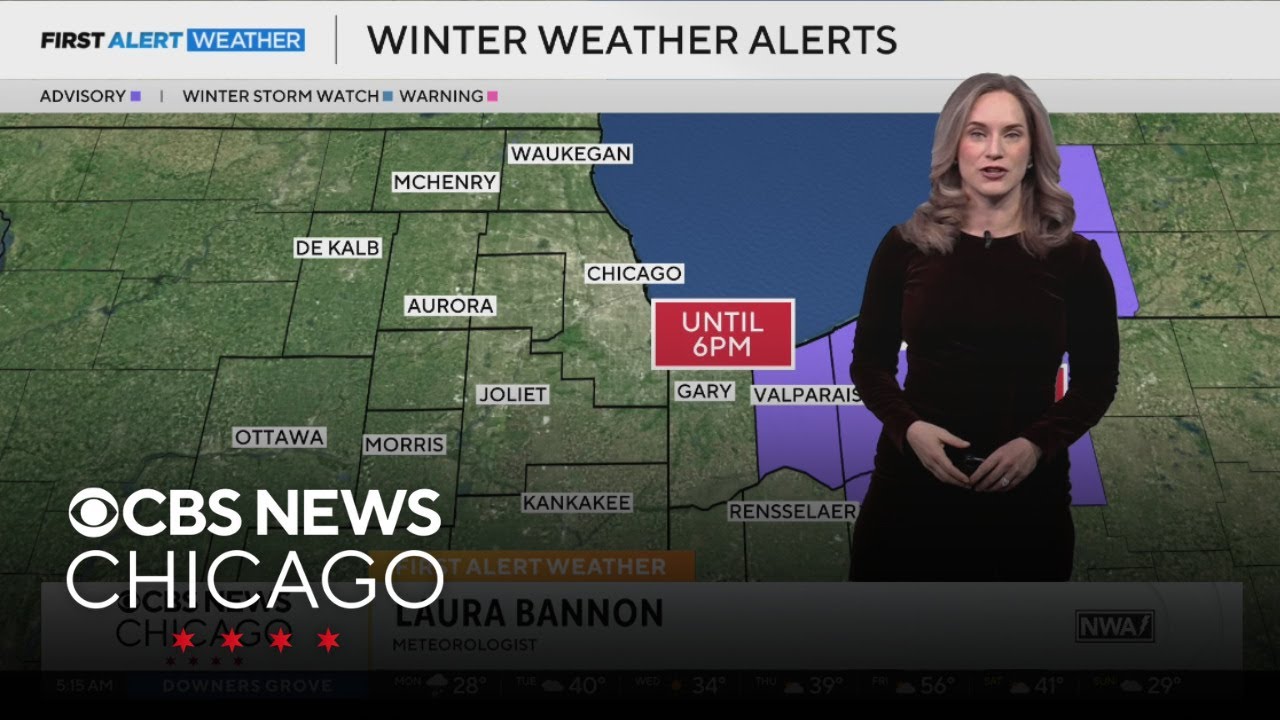 Winter weather alerts in effect in Northwest Indiana
