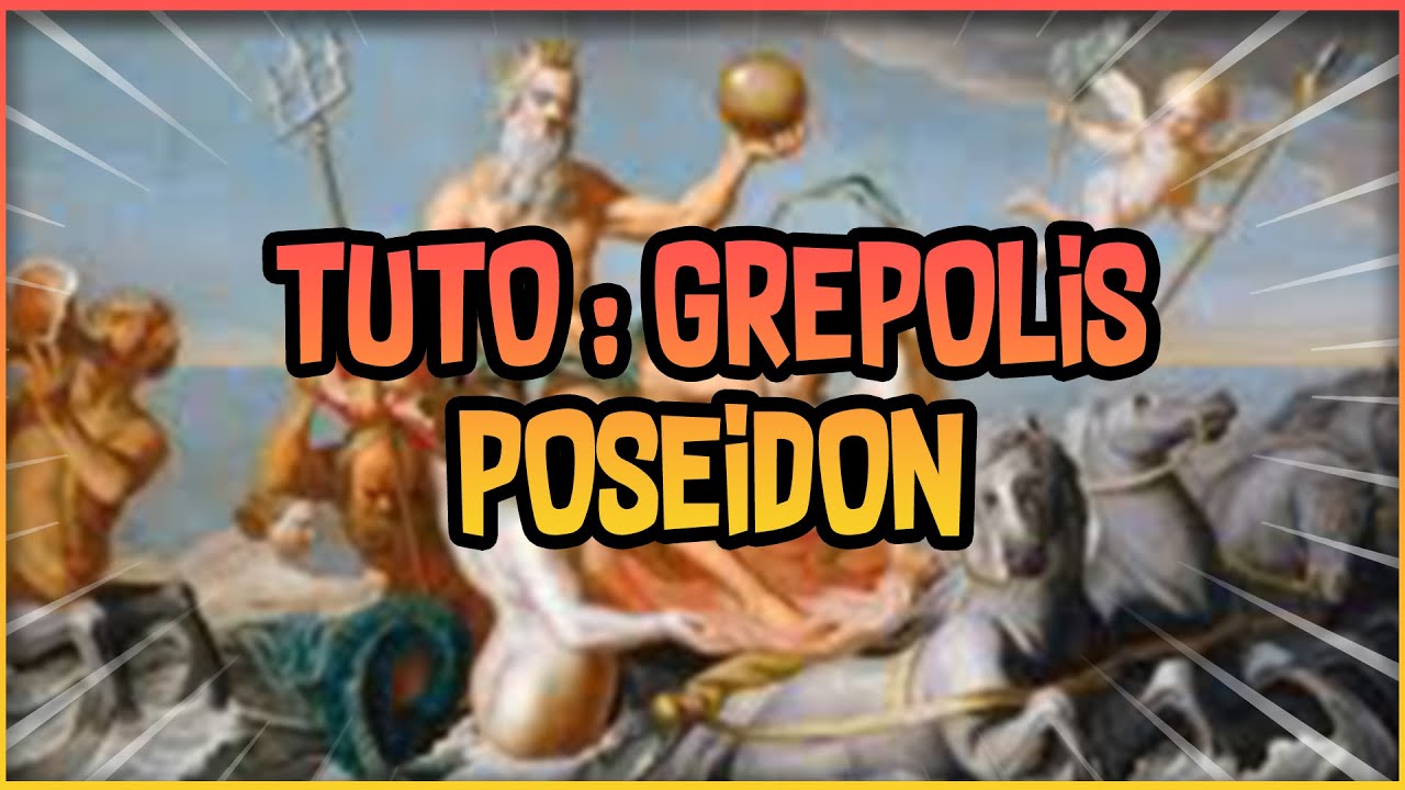 Grepolis : Tout savoir sur Poséidon, le dieu des océans