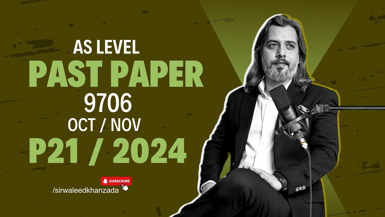 As level Accounting yearly Past paper solution 9706 P21 OCT/NOV 2024.