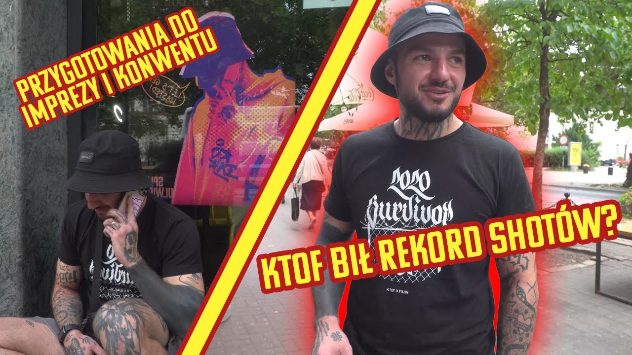KTOF POBIŁ REKORD SHOTÓW? // PRZYGOTOWANIA DO POZNAN TATTOO KONWENT