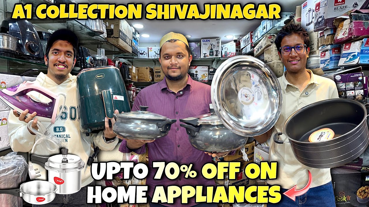 Upto 70% Off On Electronics & Home Appliances | Wholesale A1 Collection Shivajinagar Bangalore