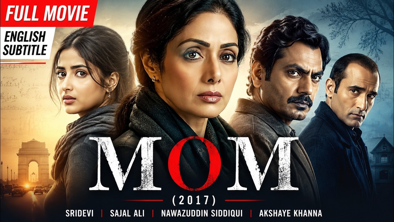 Mom (2017) Full Movie With English Subtitle -Sridevi, Sajal Ali, Nawazuddin Siddiqui, Akshaye Khanna