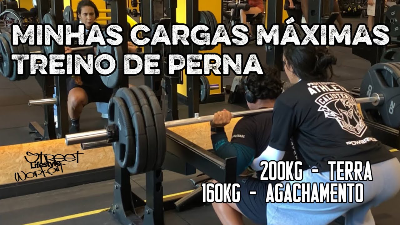 QUAL MÁXIMO DE CARGA QUE AGUENTO NAS PERNAS? 200kg!!?