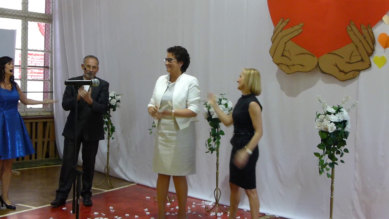 Uroczystość pożegnania dyrektora ZSB w Brzegu pani Moniki Jurek