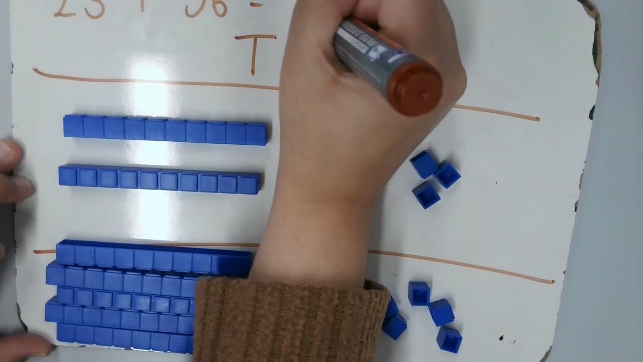 Column addition (no regrouping)