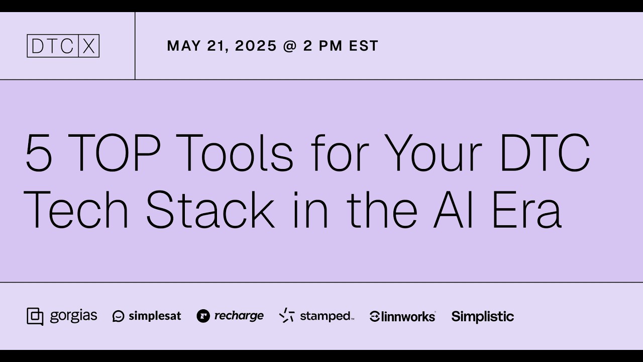 5 TOP Tools for Your DTC Tech Stack in the AI Era