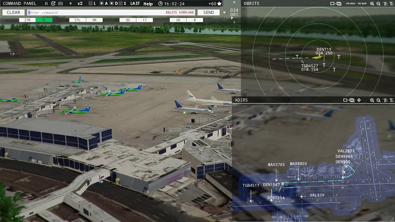 Tower!3D Pro - KPHL Departures and Arrivals