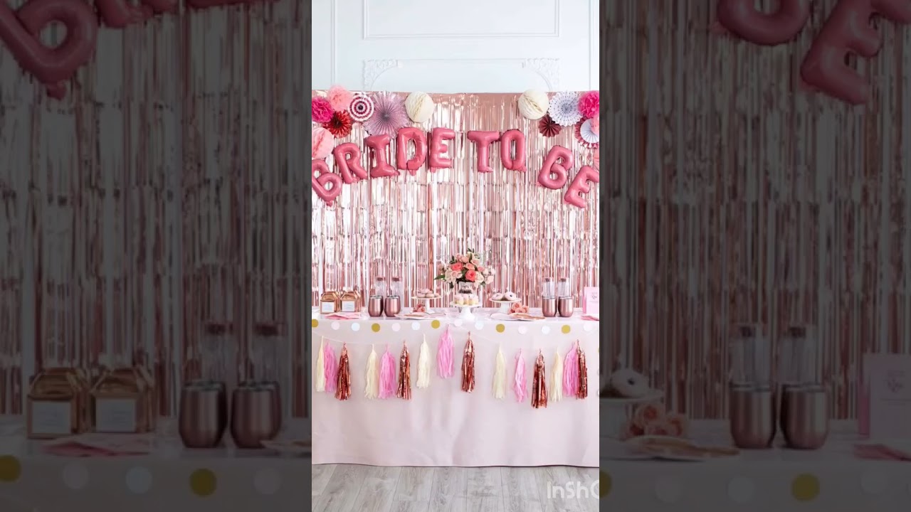 Bride to be decoration ideas #bride #decoration #bridetobe #bridetobe