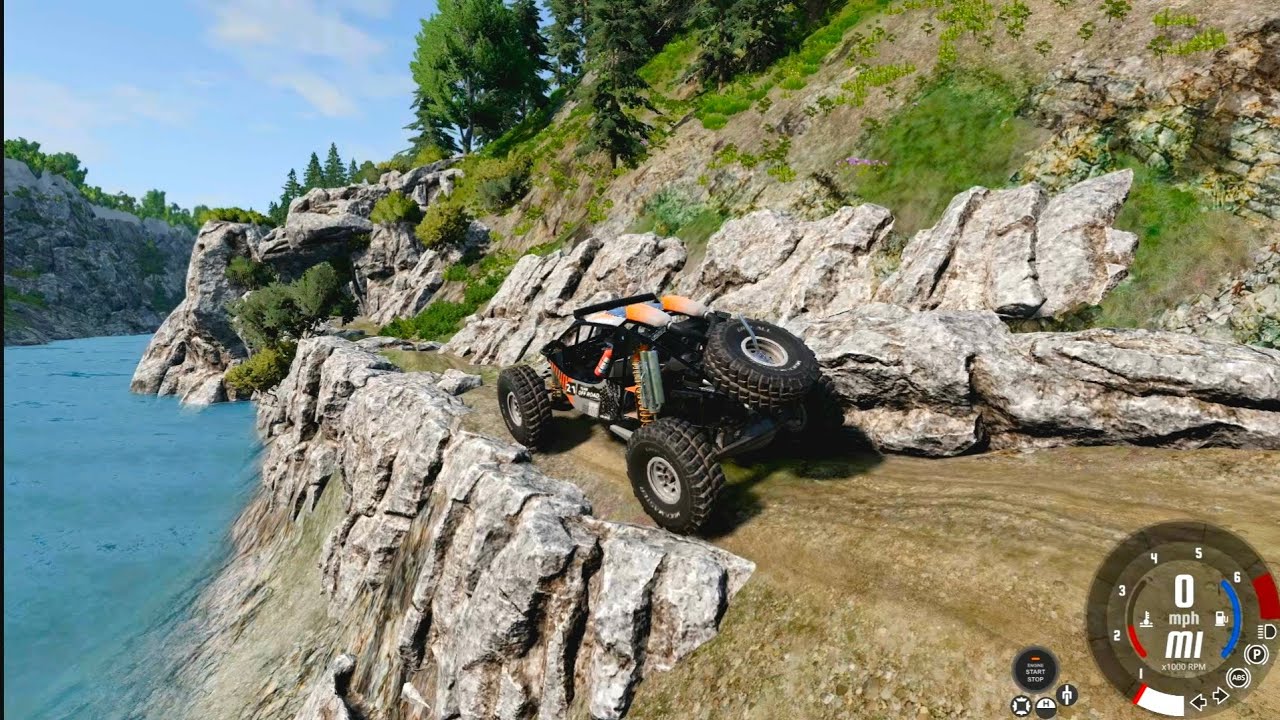BeamNG Drive - Dangerous Off Roading 4k Realistic Graphics 