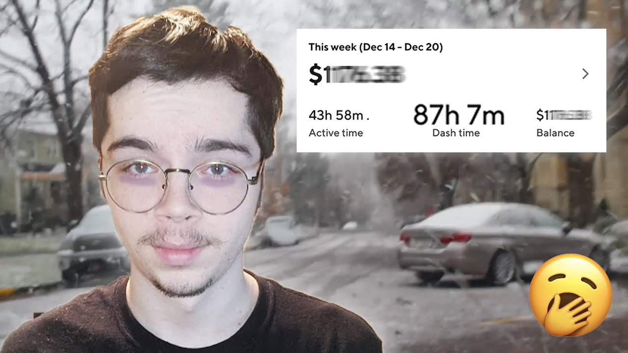 87 HOUR WEEK DOORDASH - How much did we make?