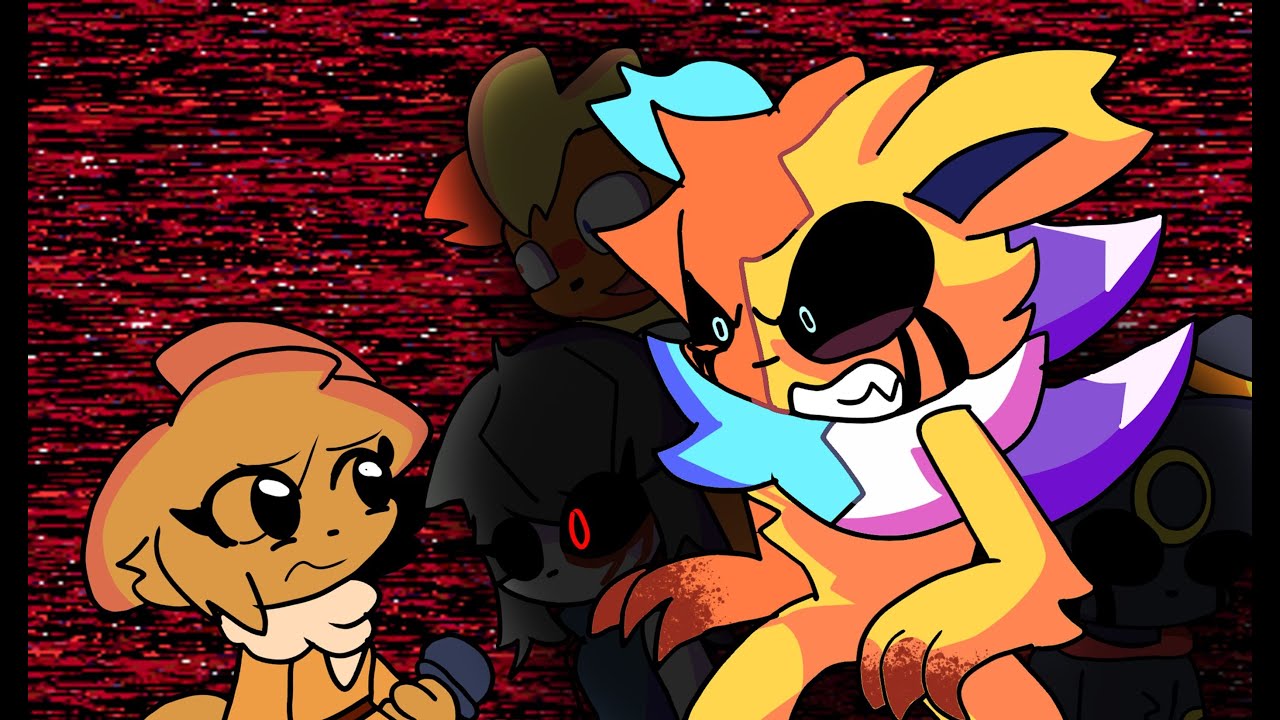 FNF Triple Trouble  Eeveelution Squad REMIX Cover  (@justloq)