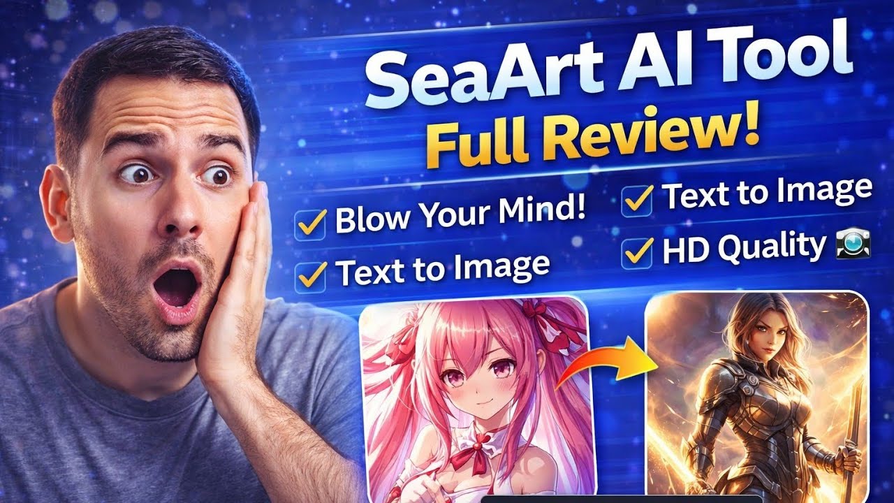 SeaArt AI Review 🤯 Best AI Art Generator