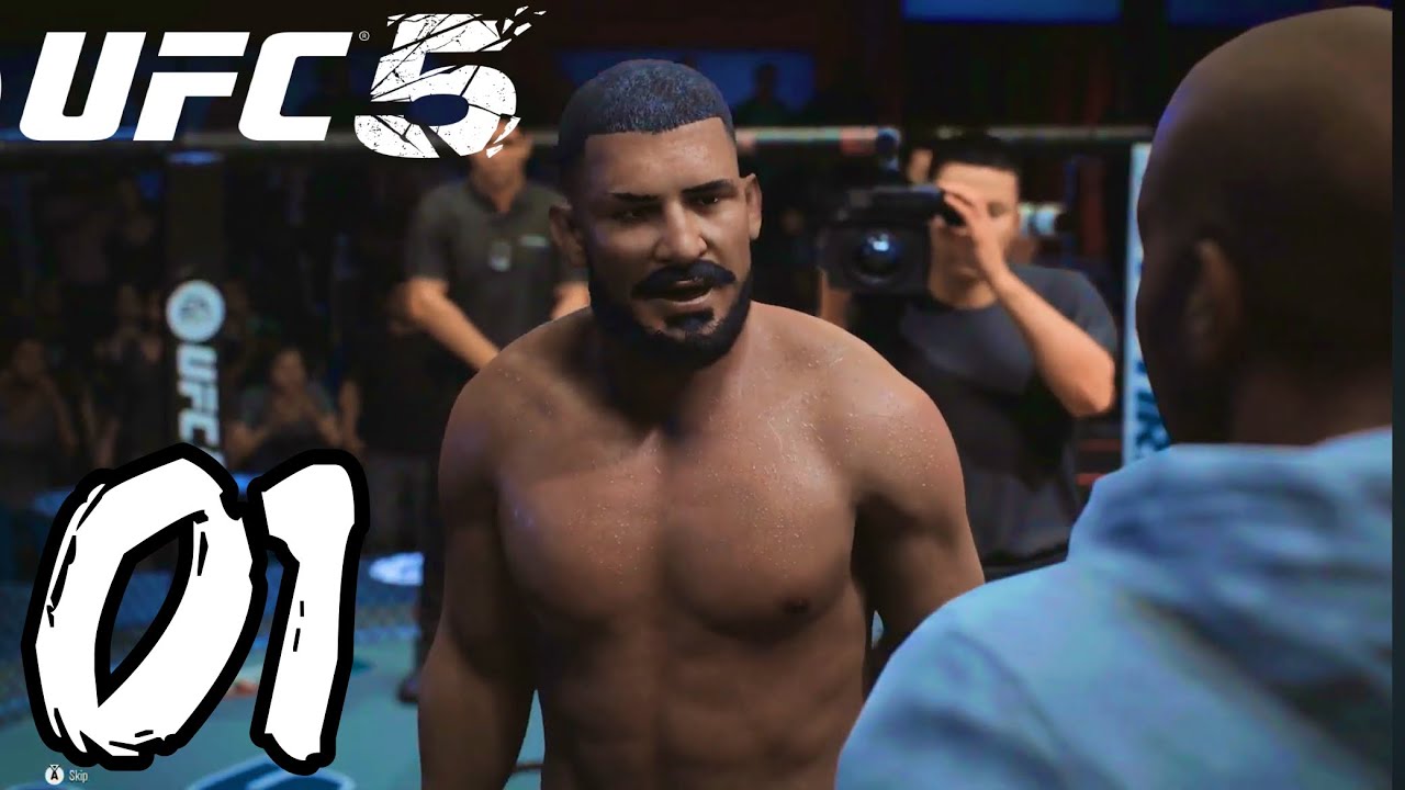 UFC 5 Career Mode - Part 1 - THE WRESTLER 🤼