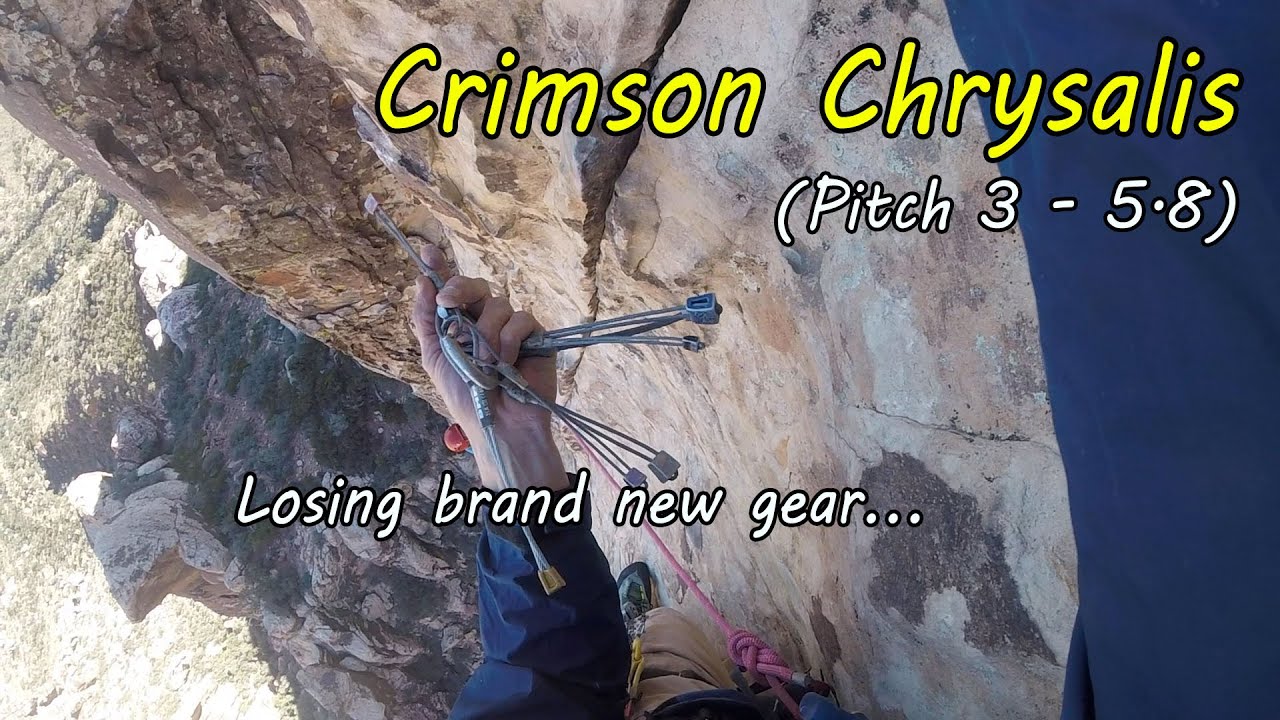 Dropping gear off pitch 3 of Crimson Chrysalis