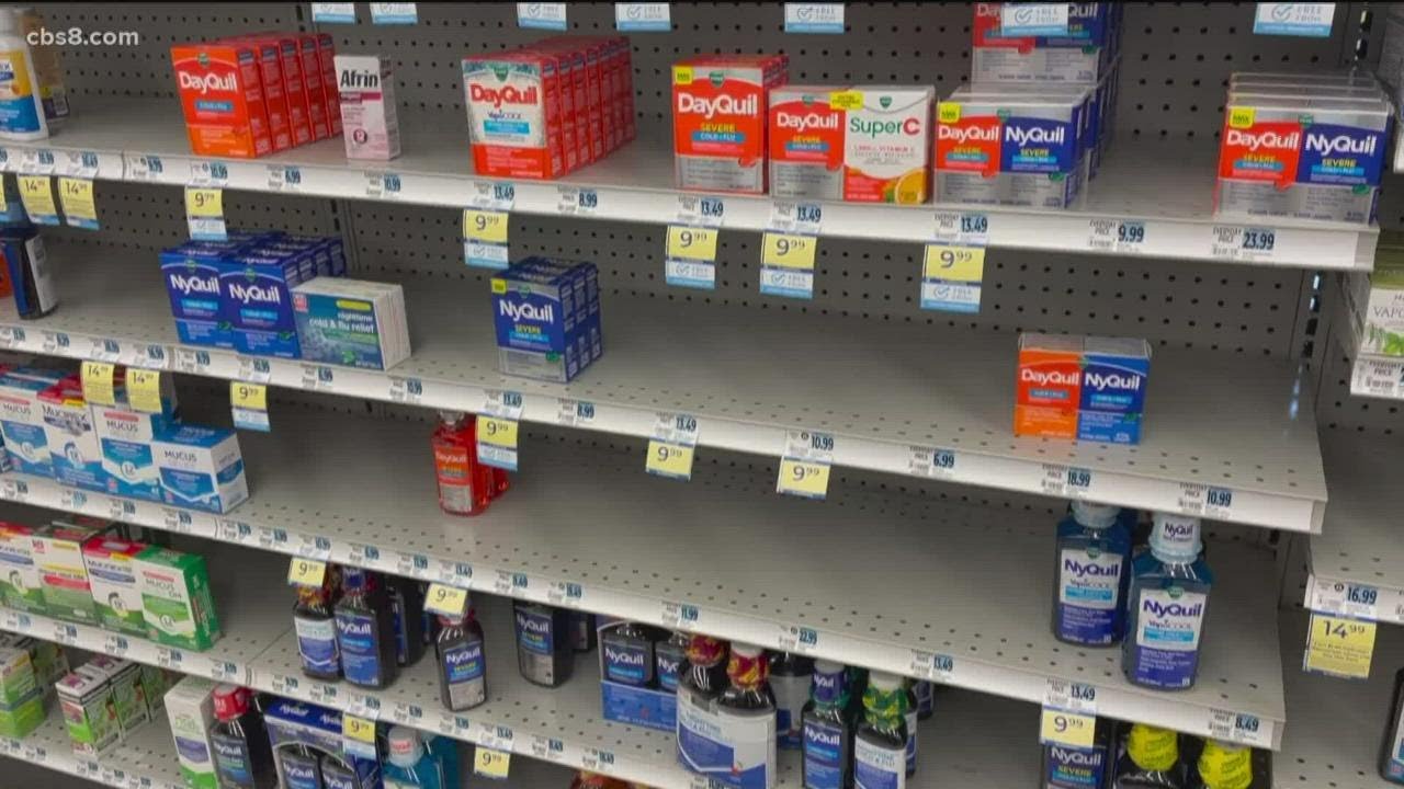 Cold and flu medicine becoming more difficult to find