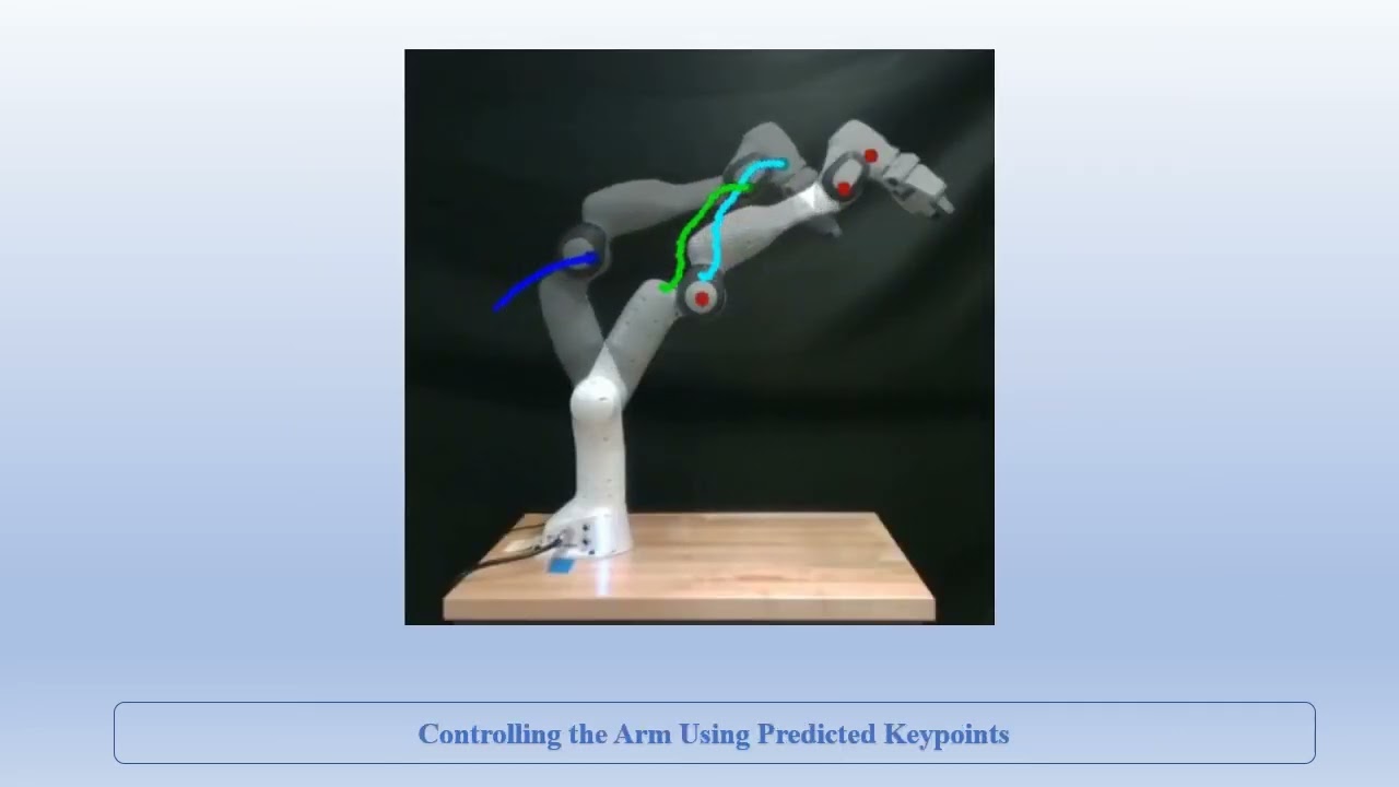 Keypoints-Based Adaptive Visual Servoing for Control of Robotic Manipulators in Configuration Space