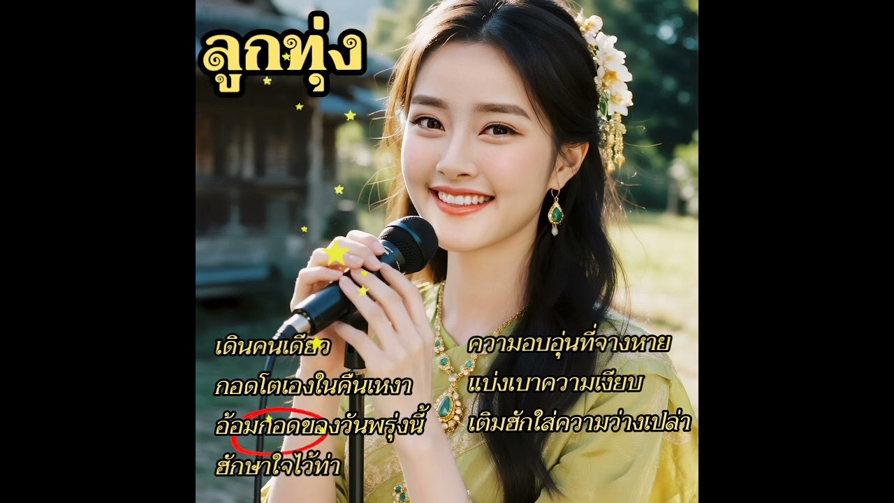 @ล้านเพลงรักจากทุ่งนา #เดินคนเดียว #ເດີນຄົນດຽວ#กอดโตเองในคืนเหงา #ກອດໂຕເອງໃນຄືນເຫງົາ#อ้อมกอด
