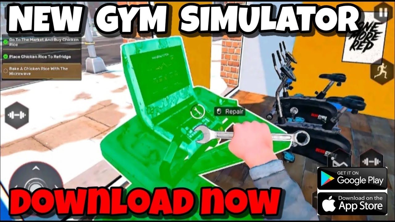 DOWNLOAD - NEW GYM SIMULATOR 24 MOBILE....