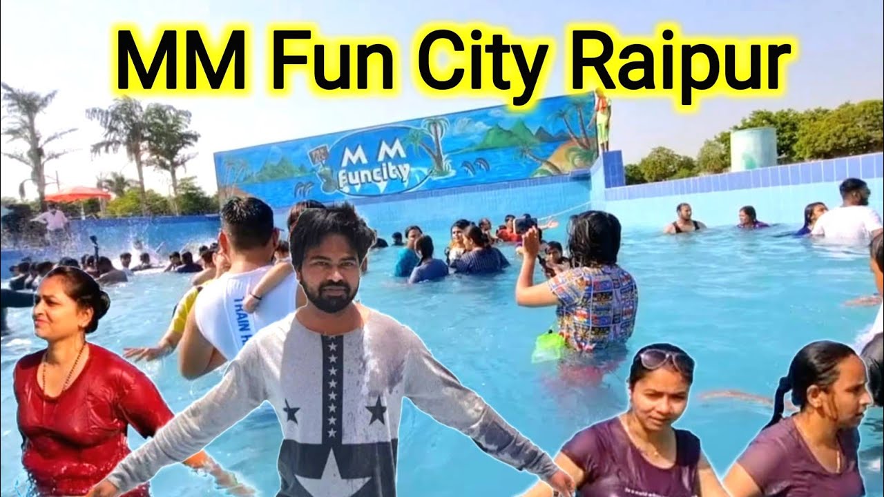 MM Fun City Waterpark Raipur City Chhattisgarh | Mm Fun City Raipur Ticket Price | CG Lifestyle Vlog