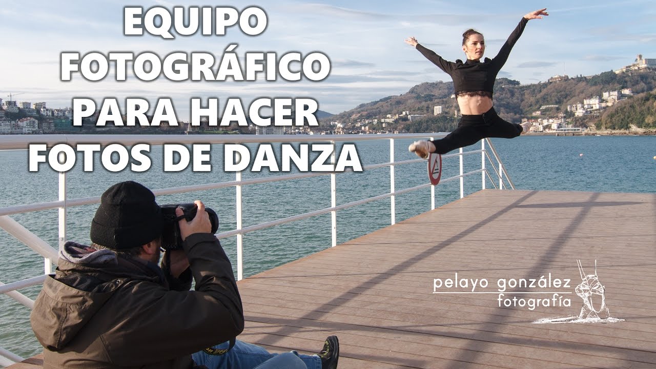 Equipo fotográfico para fotografía de danza