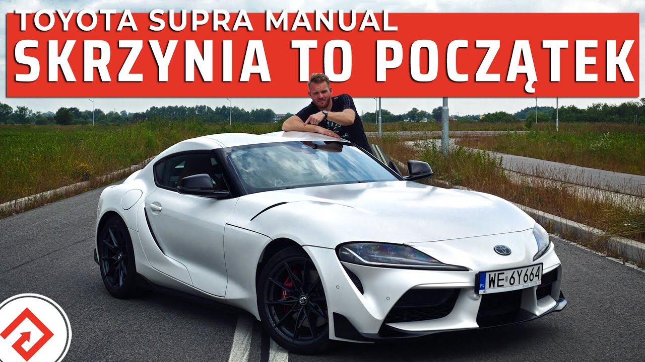 Toyota Supra manual - zmian jest więcej niż myślisz
