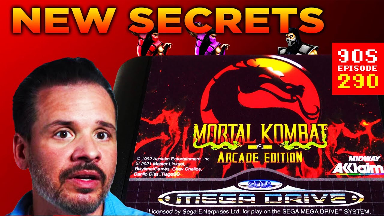 Mortal Kombat 1 Arcade Edition - Secrets (Master Lin Kuei Hack, Sega Genesis)