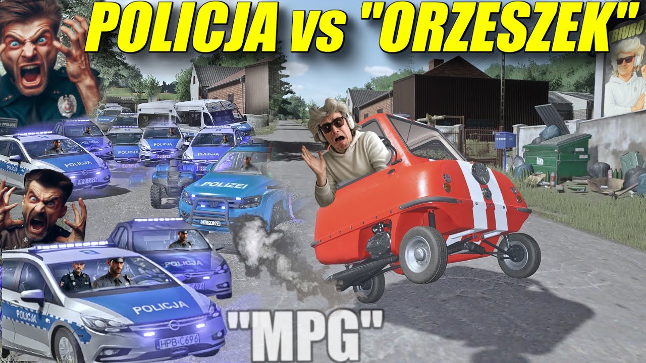 😨Policja vs ORZESZEK!😍TO NAJLEPSZY SAMOCHÓD!😱 