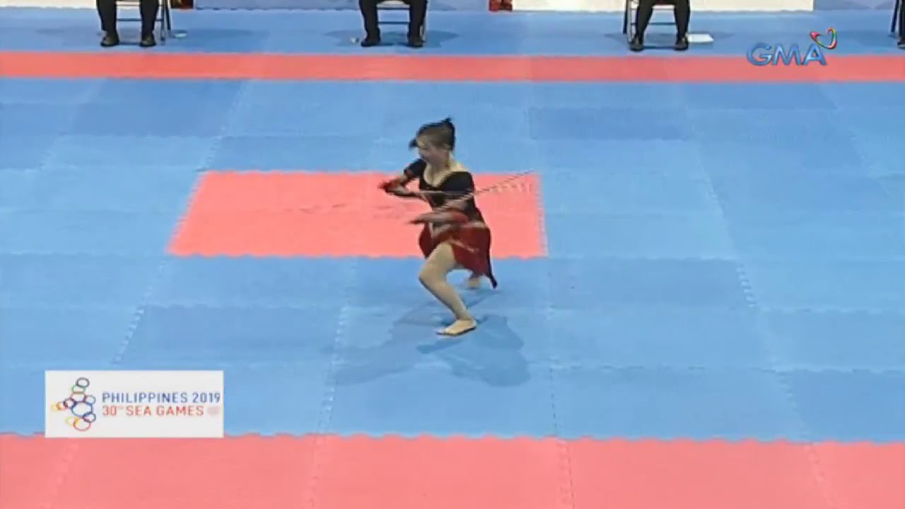 SEA Games 2019 - PHL in women’s non-traditional open weapon event (Arnis) | GMA Integrated News