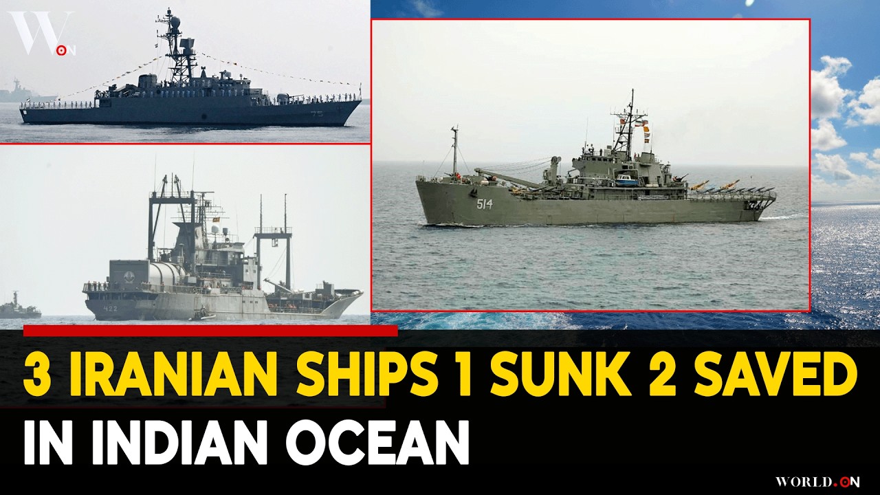 3 Iranian Ships Drama: 1 Sunk, 2 Saved in Indian Ocean