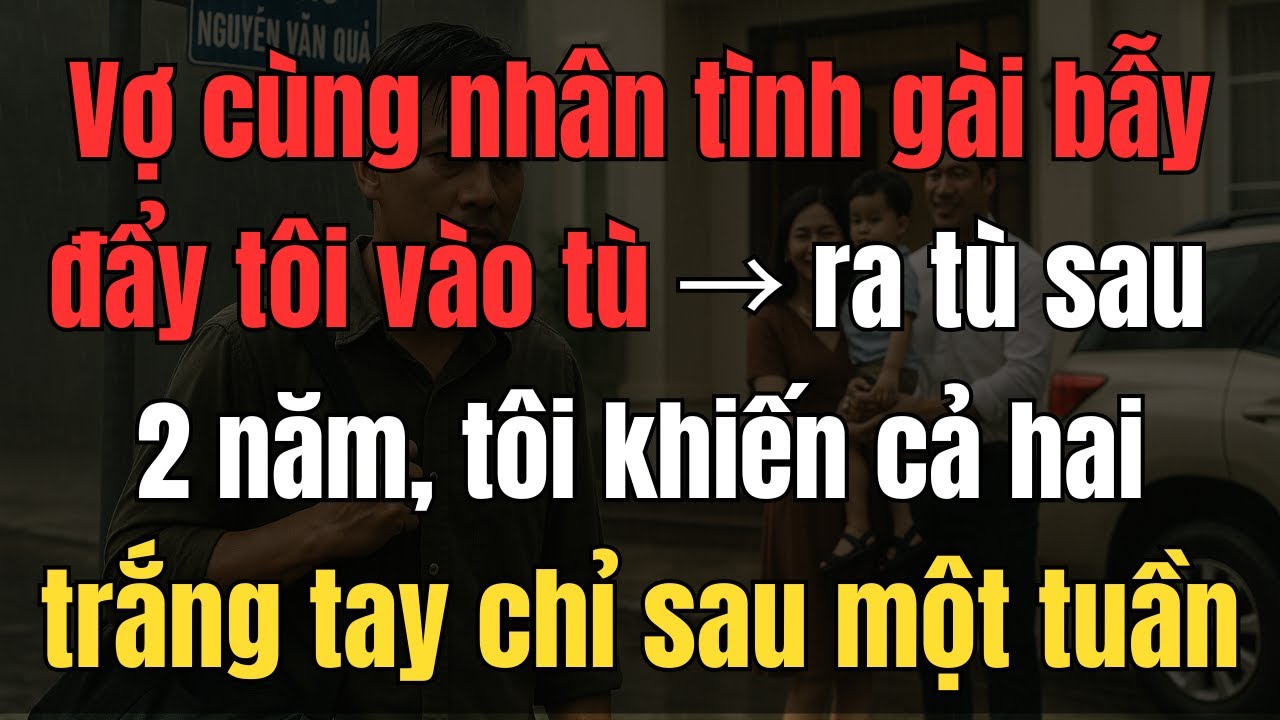 2 năm sau ngày bị vợ phản bội, tôi trở lại và khiến họ phải trả giá