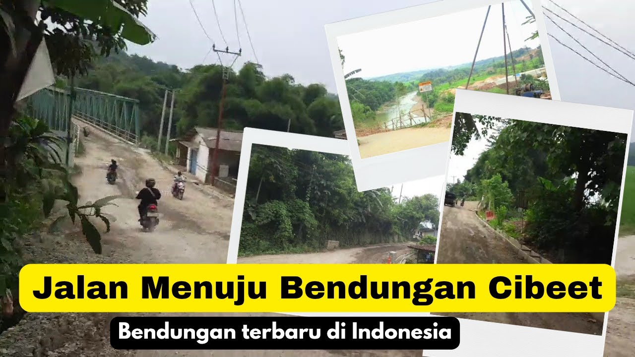 Jalan menuju Bendungan Cibeet Cariu Bogor || Sedang dilakukan pengecoran #jelajahkotadandesa #nature