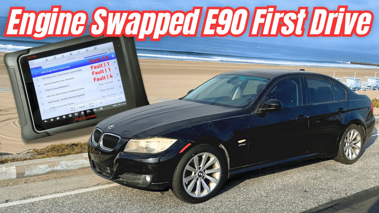 BMW E90 First Drive After the Engine Swap and Final Repairs!