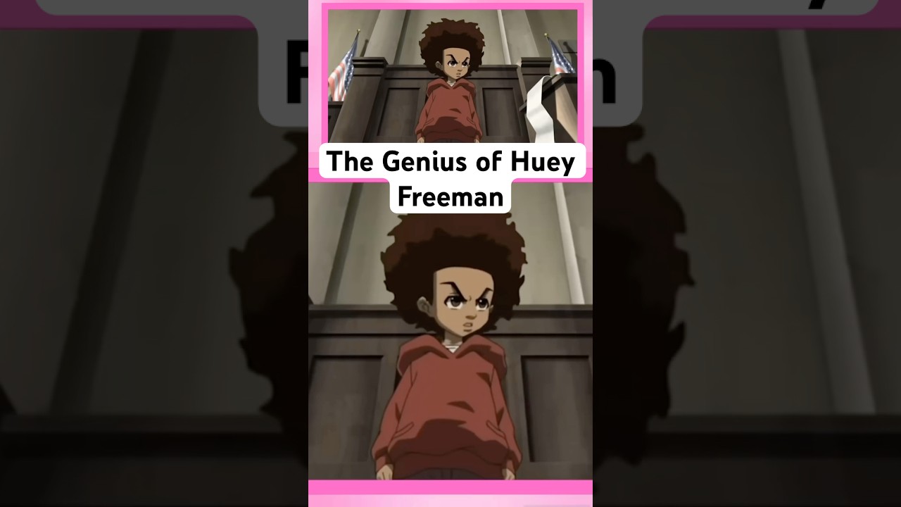 The Genius of Huey Freeman #theboondocks #hueyfreeman #huey #childgenius #cartoonanalysis #cartoons