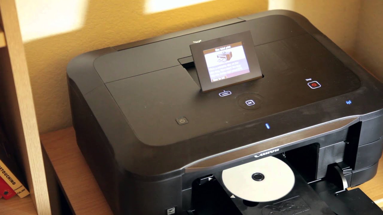 Copying DVD Labels with Canon All-In-One Printers
