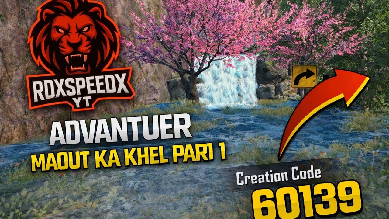 Bgmi wow Parkour map code 60139 | ADVENTURE MAOUT KA KHEL PART 1 | #bgmi #pubgmobile #pubg