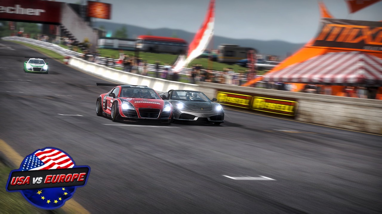 Plenty of retries in these USA vs Europe races