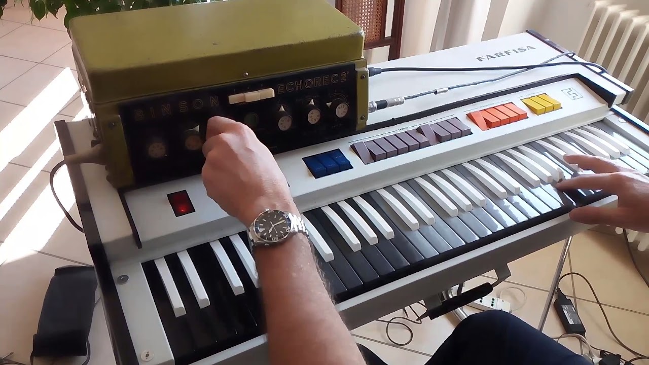 Farfisa Fast 5 ed Echorec Binson