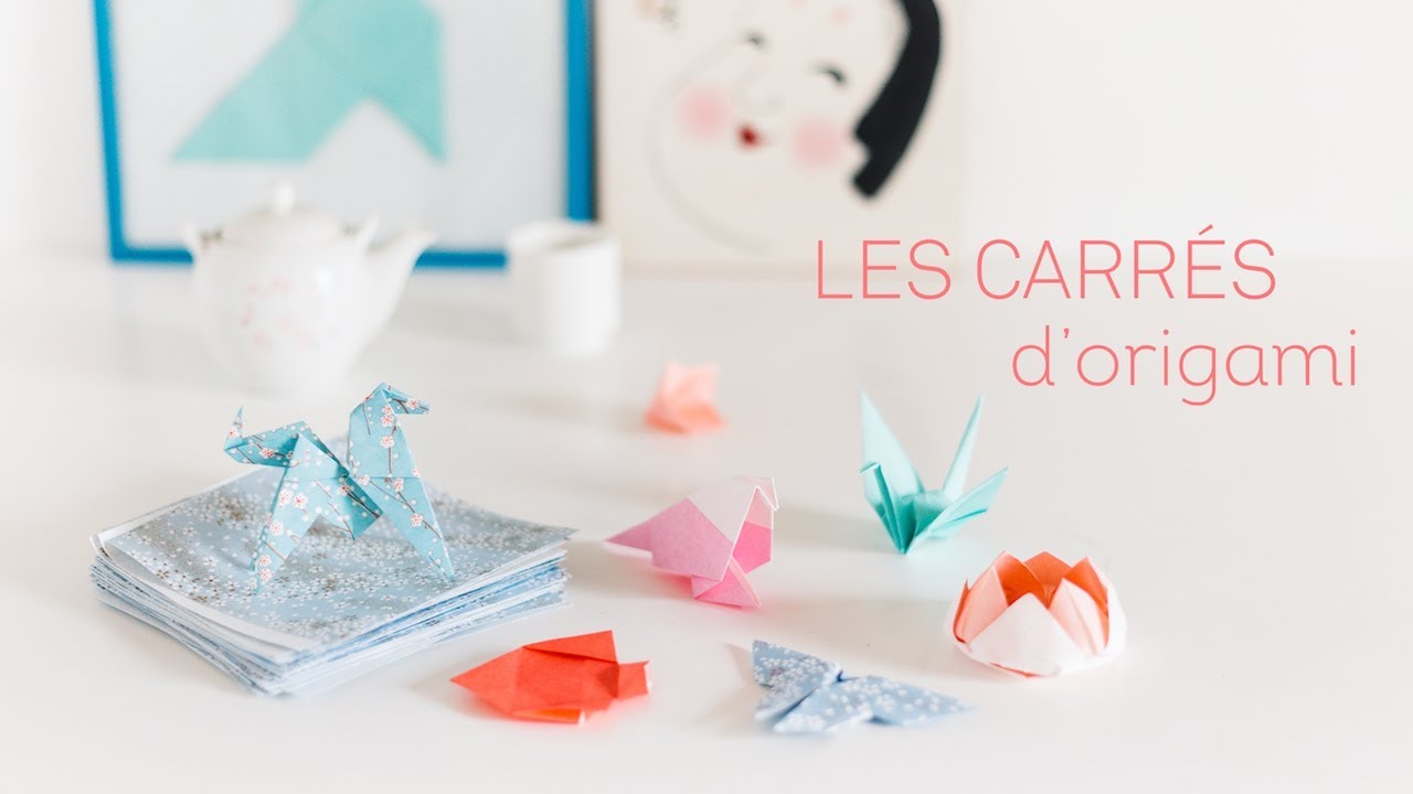 TUTO 2 - Les carr&eacute;s d'origami 15x15