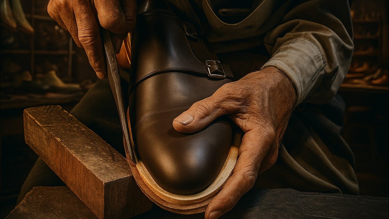 The Lost Art of Handmade Shoemaking. #lostart #shoemaking #craftsmanship #artisanmade #goodyearwelt 