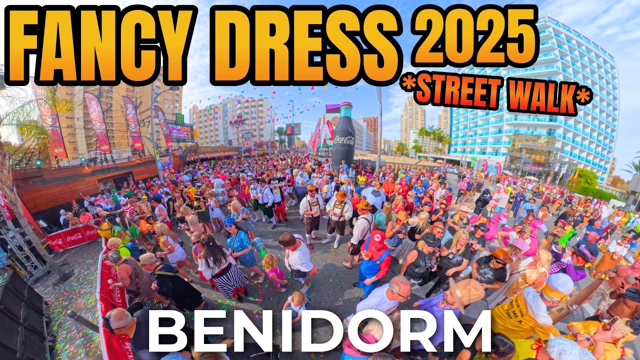 Костюмированный бал в Бенидорме 2025 &mdash; и начинается безумие! 🎉