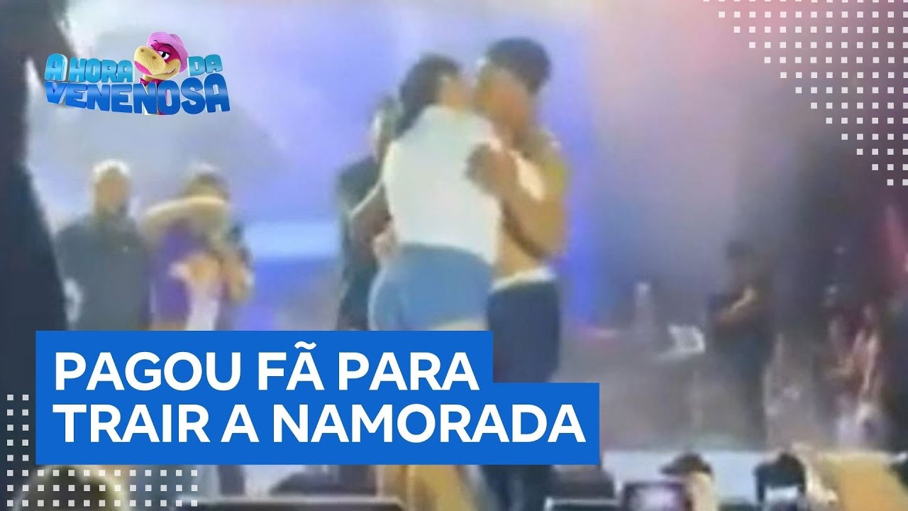 Nattanzinho se envolve em nova pol&ecirc;mica ao pagar R$ 1 mil para f&atilde; trair namorada em show