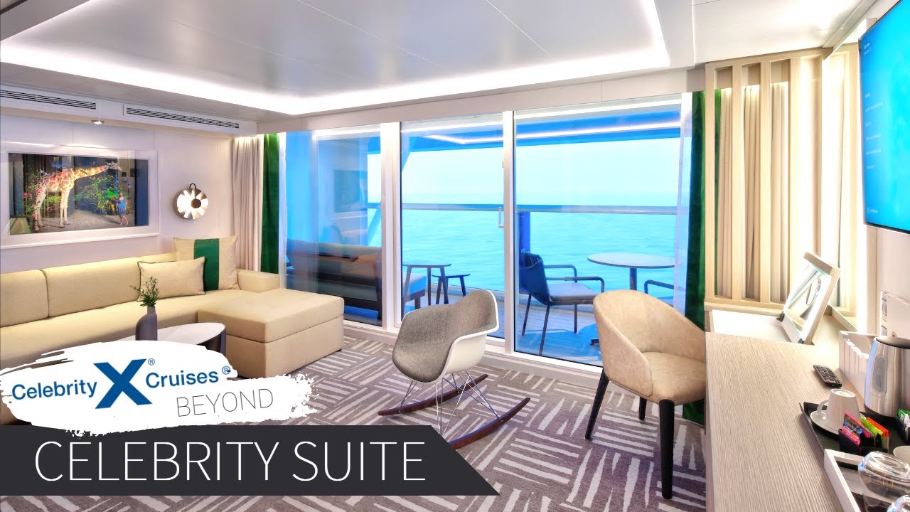 Celebrity Beyond | Celebrity Suite: полный обзор и экскурсия в формате 4K | Celebrity Cruises